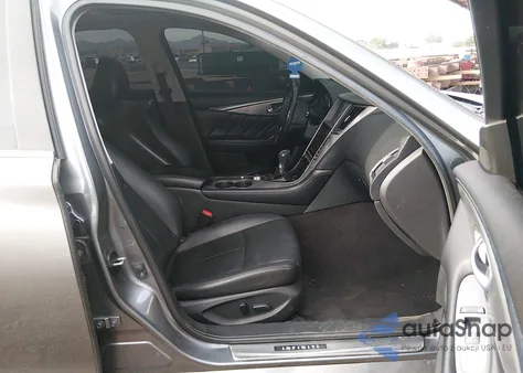 2015 Infiniti Q50 Premium from USA, damaged, VIN JN1BV7APXFM354045